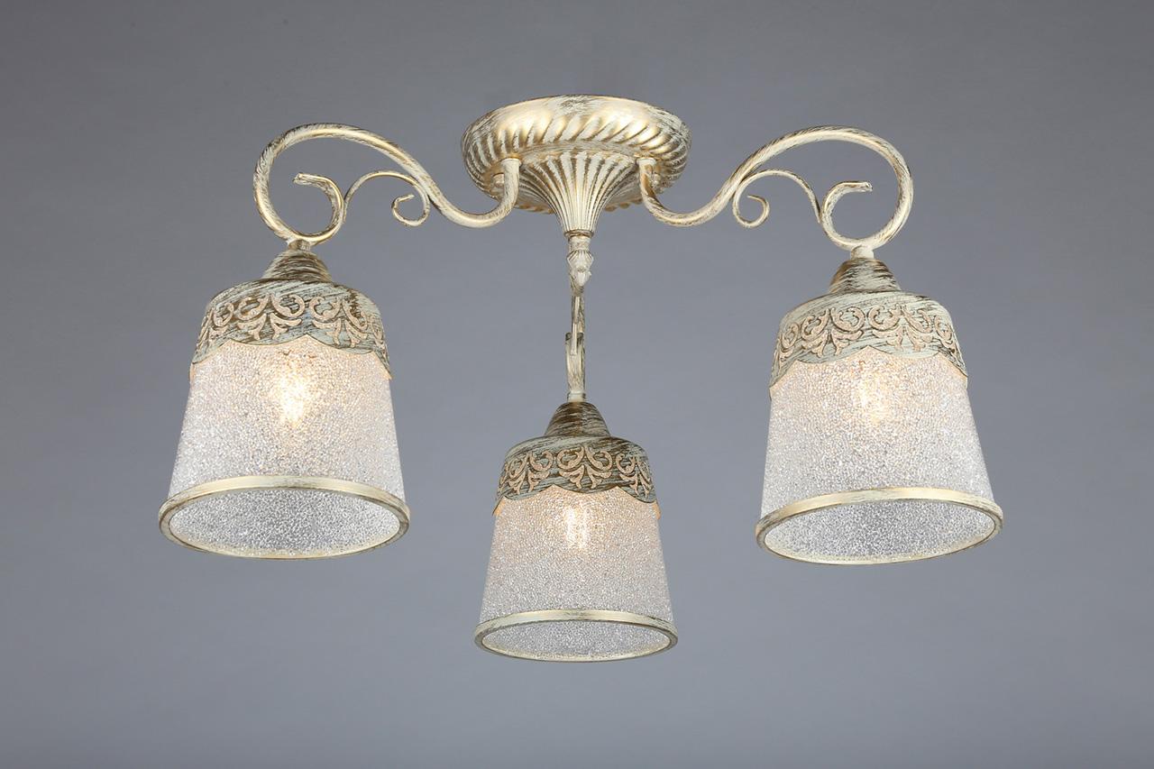 Потолочная люстра Omnilux Lodine OML-46507-03 OMNILUX LODINE 184125 Золотой  - Вид №2