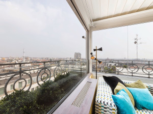 Раздвижные окна с алюминиевыми створками