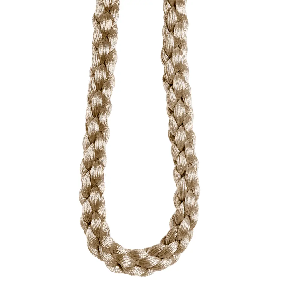 89337842 Подхват для штор Косичка 18008 57 см металл цвет кремовый STLM-1047753 Santreyd  - Вид №1