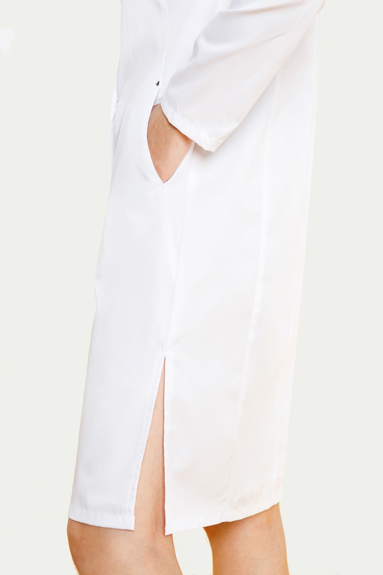 4957332 Халат "Элегант" белый  Медицинская одежда  размер 44 Спецодежда  - Вид №6