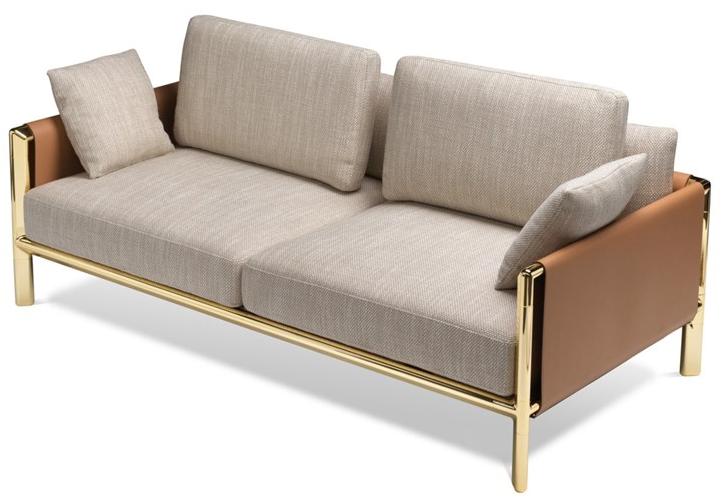 GHIDINI1961 2-х местный диван со съемным чехлом Frame sun-id-1440162 - Вид №2