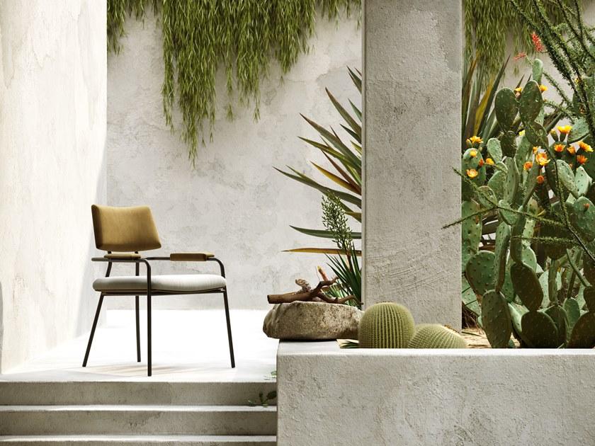 Domkapa Стул из стали с подлокотниками Stranger sun-id-1390928 - Вид №4