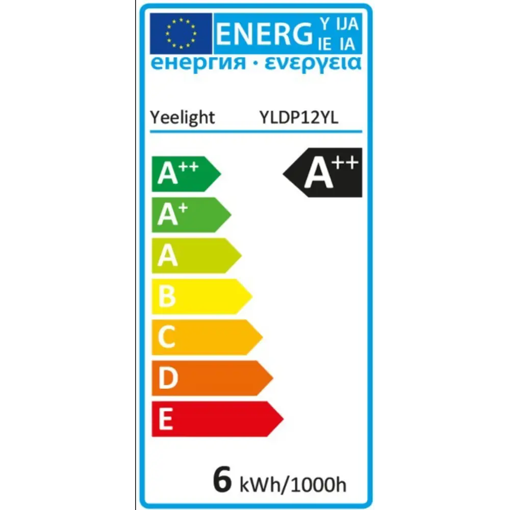 Лампа умная светодиодная Yeelight YLDP12YL E27 220-240 В 6 Вт груша прозрачная 700 лм, теплый белый свет, для диммера STLM-2117513 - Вид №7