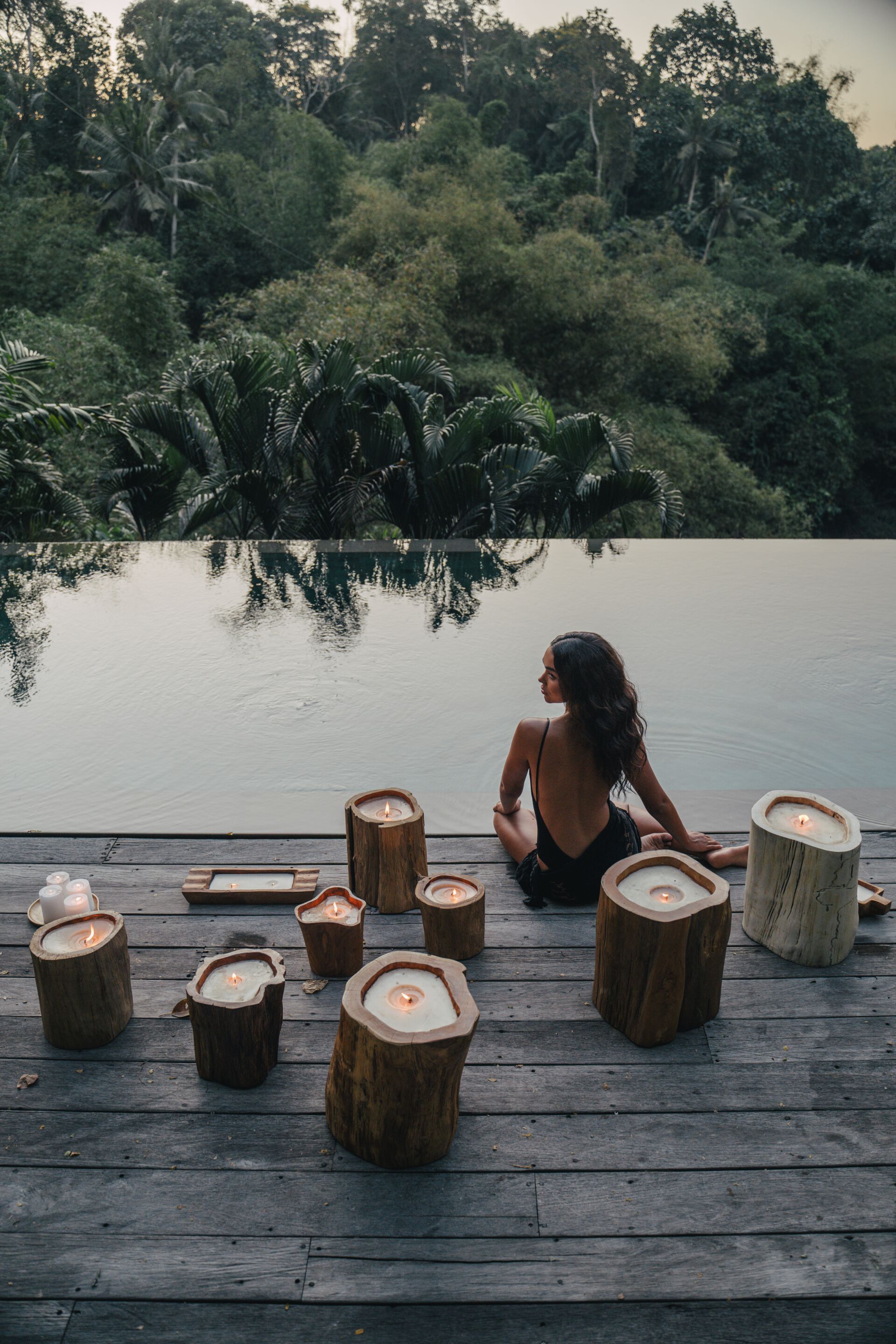 Свеча из тикового дерева cbdesign Accessories ARCH-00079185 - Вид №1