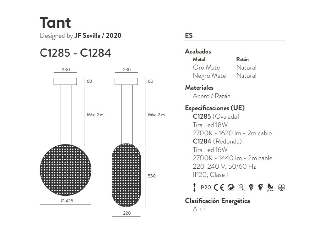 085250 Люстра круглая черная Aromas del Campo Tant  - Вид №2