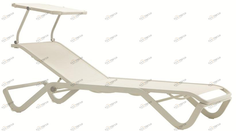 Откидной алюминиевый садовый шезлонг Ocean Santreyd sun-id-1432671