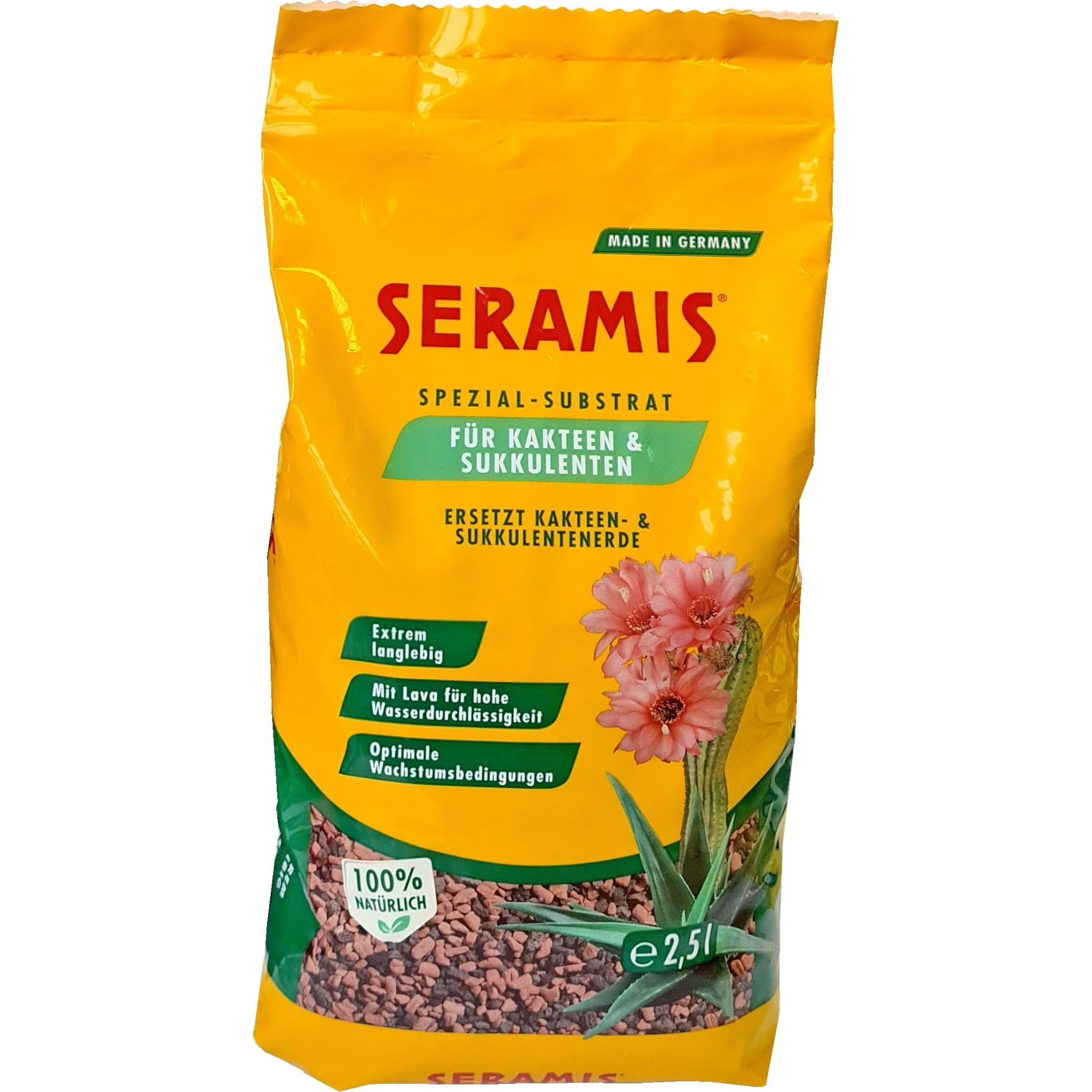 82559804 Гранулят для кактусов Seramis 2.5 л Santreyd  - Вид №1