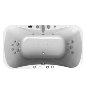 Гидромассаж "Лечебный Chrome" на ванну Лион (двигатель 1500 Вт, джет Глори - 6 шт., джет Джереми - 9 шт.)
