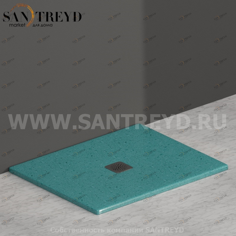 DT100GT Душевой поддон 100x80 керамический Globo Ceramica Globo DOCCIATRE