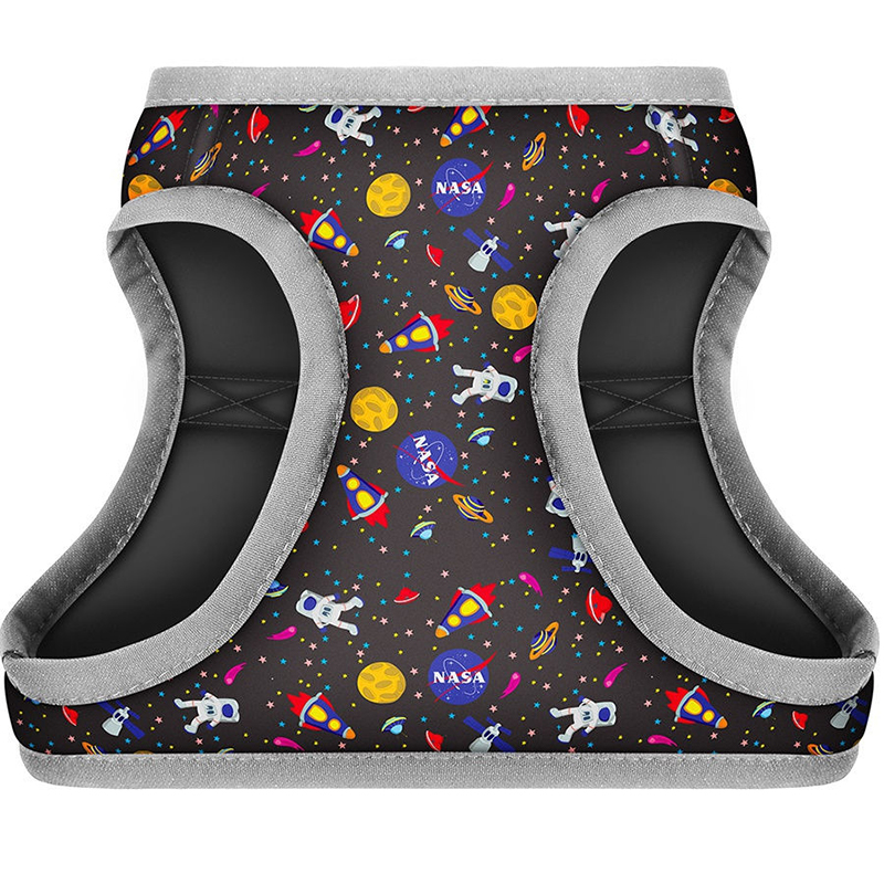 ПР0053658 Шлейка для собак Waudog рисунком NASA (XS1, обхват груди 24-27см, обхват шеи 18-20см) COLLAR  - Вид №1