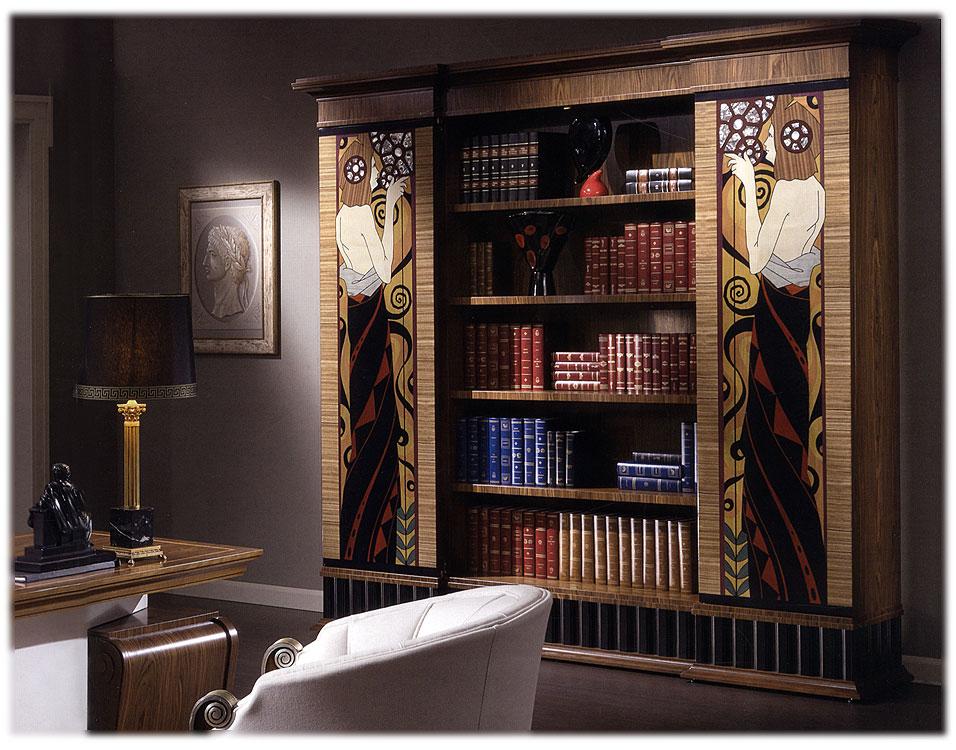 Книжный шкаф Gray BUSNELLI ADAMO 3775 + 3778 