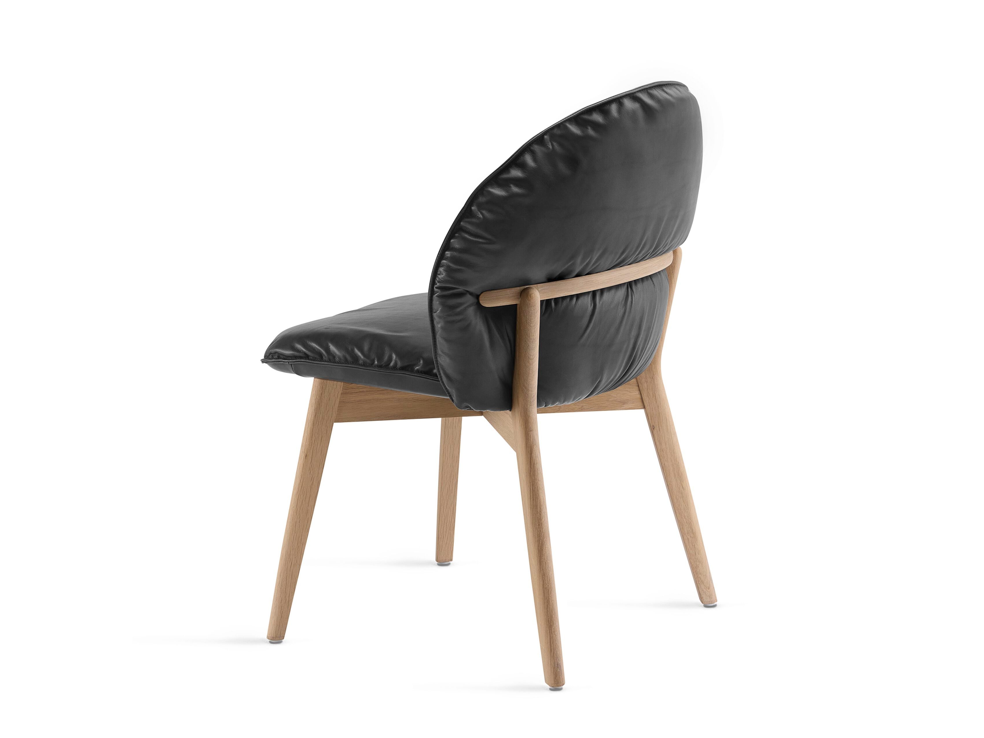 Кожаный мягкий стул без подлокотников Freifrau Marie ARCH-00129602 - Вид №1