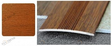 Профиль стыкоперекрывающий ПС 03.1800.092 вишня ЛУКА 2541231