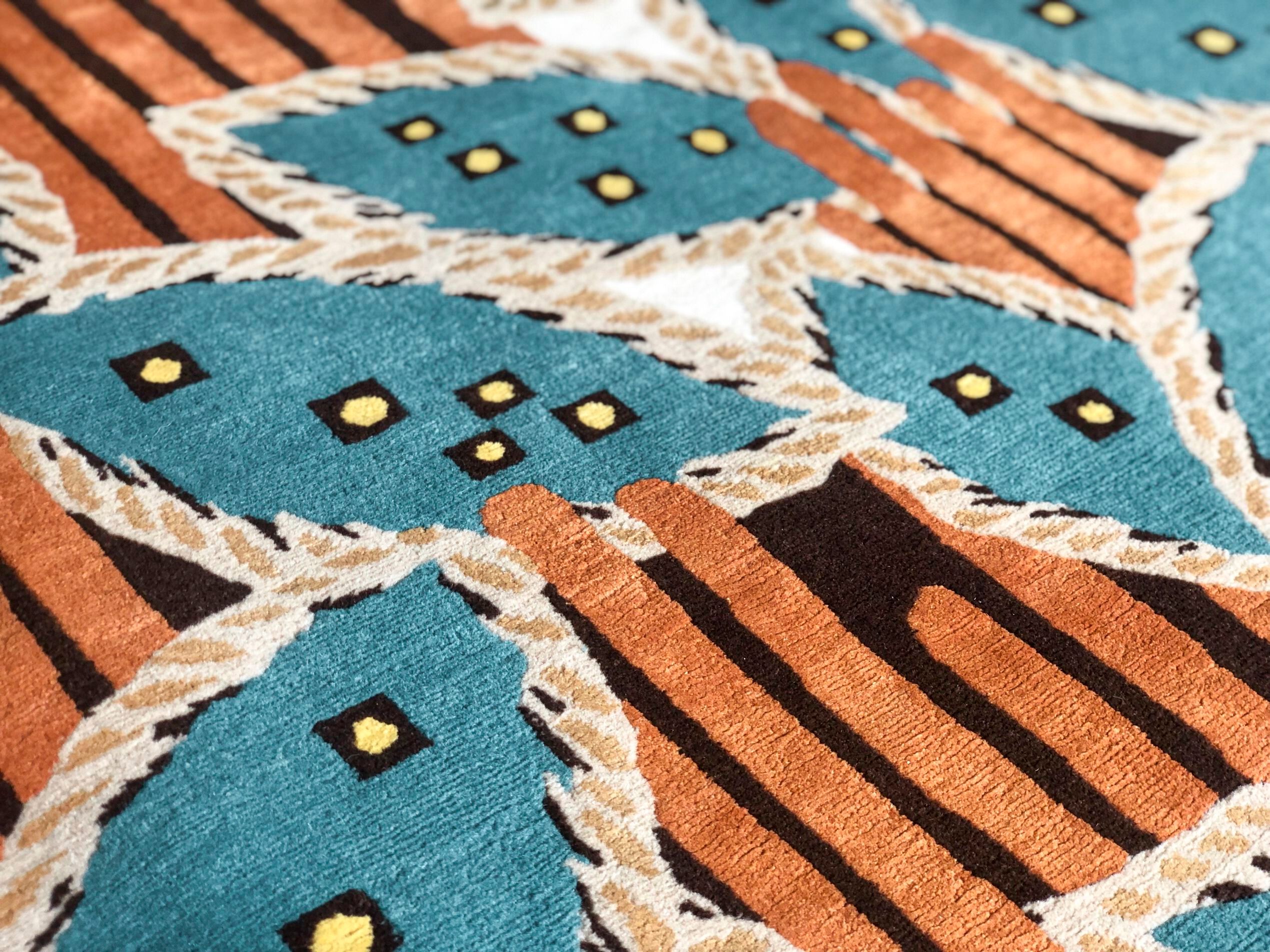 Шелковый прямоугольный ковер ручной работы Tapis Rouge Archive ARCH-00083246 - Вид №1