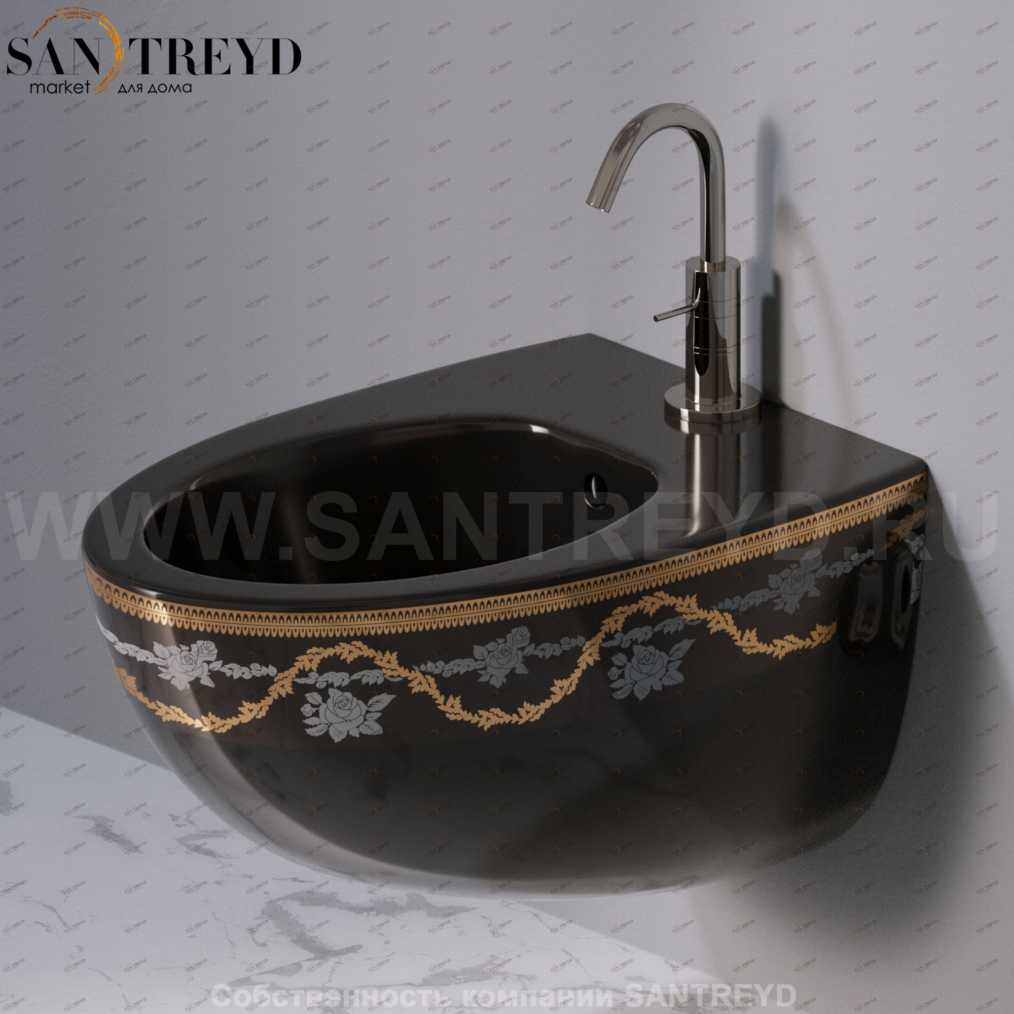 S512470G Биде подвесное OVAL A. e T. Italia AeT ITALIA