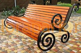 DS101-MS.M Диван СПИРАЛЬ, скамья парковая LAB.Space 