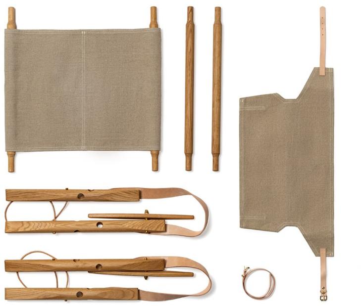 We Do Wood Кресло с подлокотниками из дерева и ткани  3070101  - Вид №5