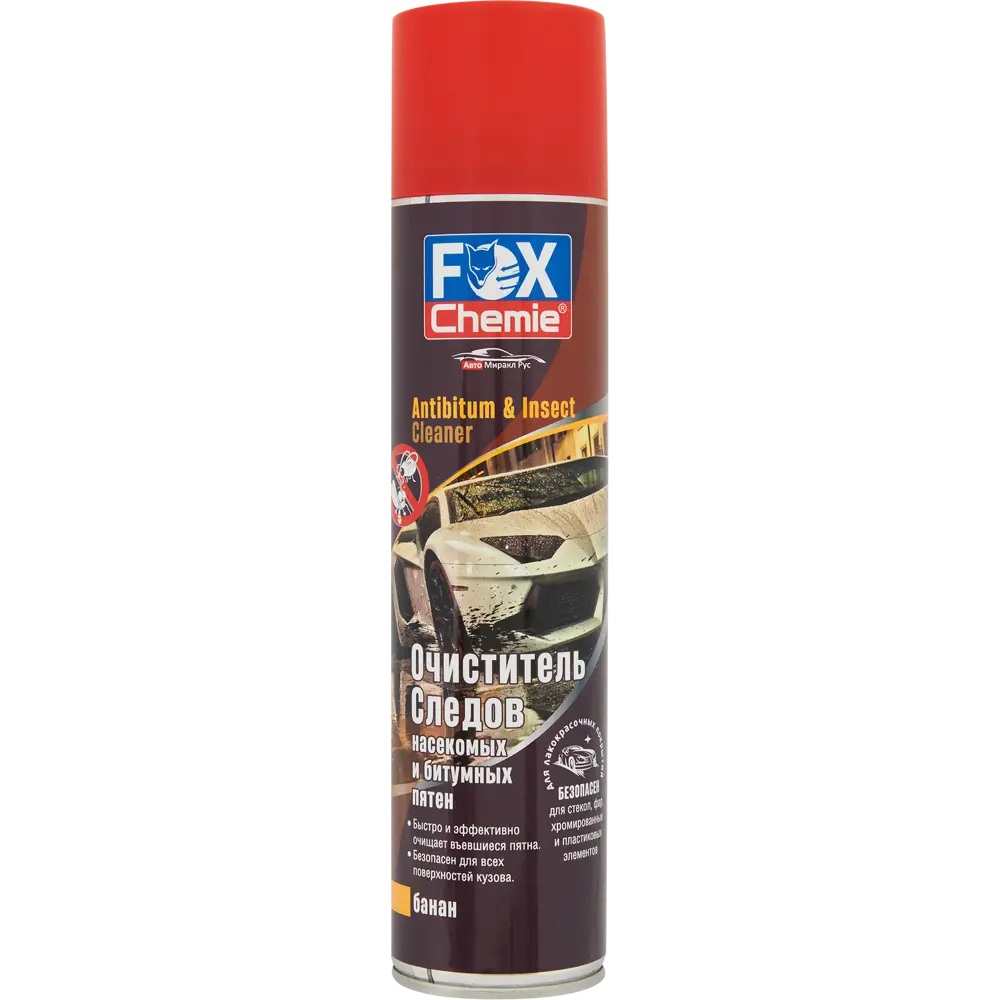 Очиститель следов насекомых и пятен битума Fox Chemie, 400 мл STLM-2163930