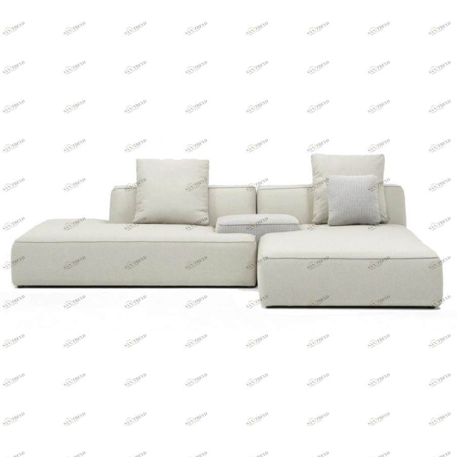 Модульный диван Goff угловой белый ICON DESIGNE ДИЗАЙНЕРСКИЕ 178088 Белый 