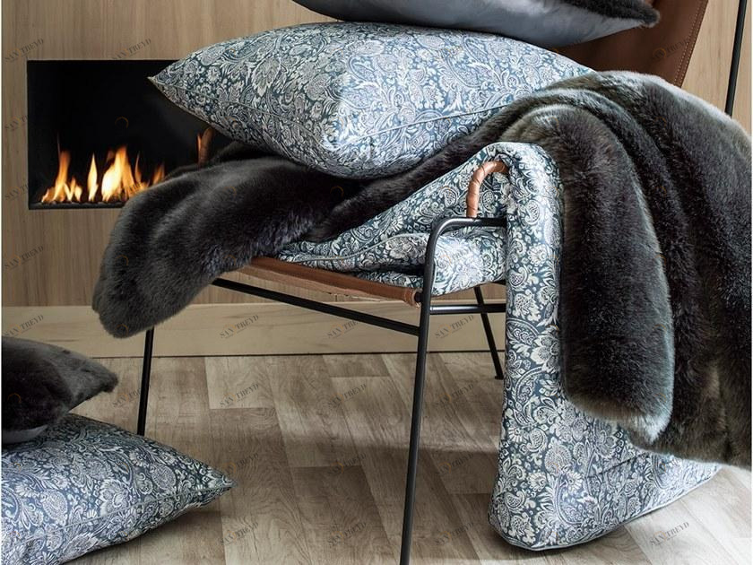 Alexandre Turpault Двухсторонний комплект постельного белья из дамасской хлопчатобумажной ткани Sauvage sun-id-1428294