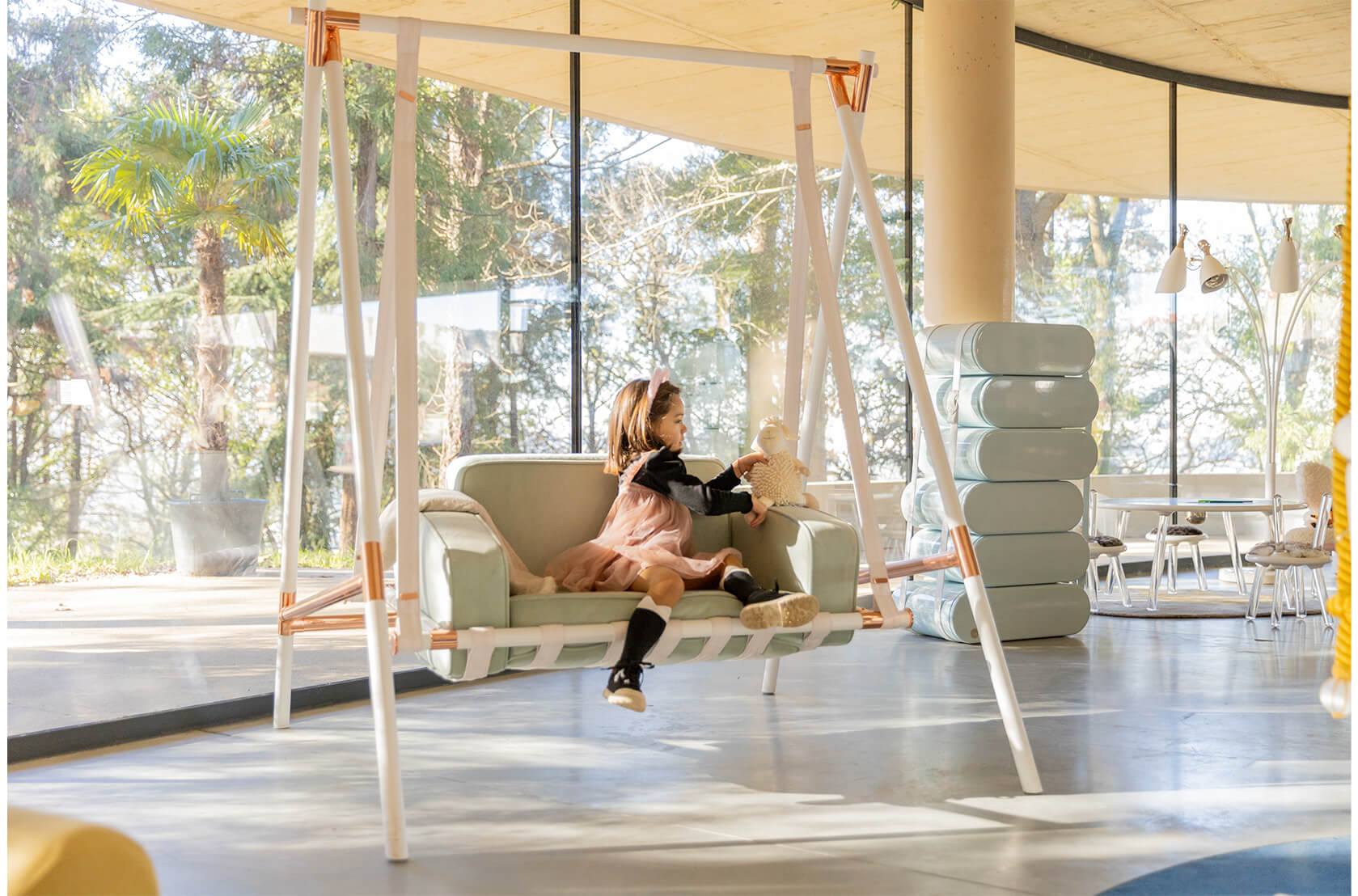 CIST112 Детское подвесное кресло Бубу Свинг Circu  - Вид №11