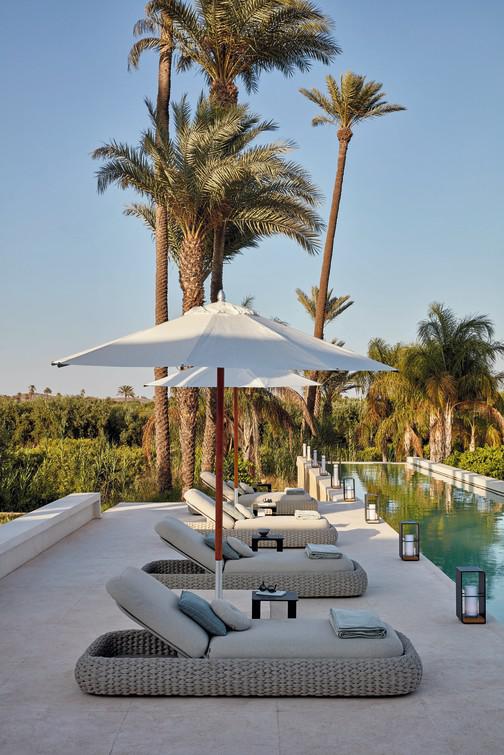 MNST553 Лежак веревка 45мм антрацит Manutti Kobo - Вид №8