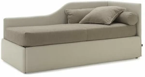 Bolzan Letti Односпальная кровать с фигурным угловым изголовьем Line