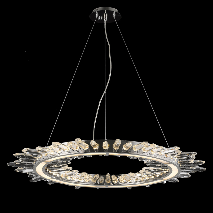 Люстра Aspen nickel от Delight Collection никель P98021L nickel DELIGHT ДИЗАЙНЕРСКИЕ 247076 Никель  - Вид №1