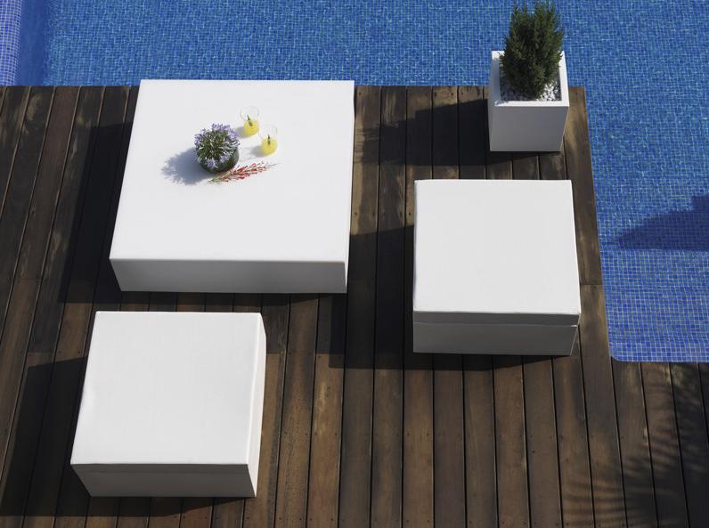 VONDOM Садовый пуф / садовый стол Jut sun-id-1388638 - Вид №4