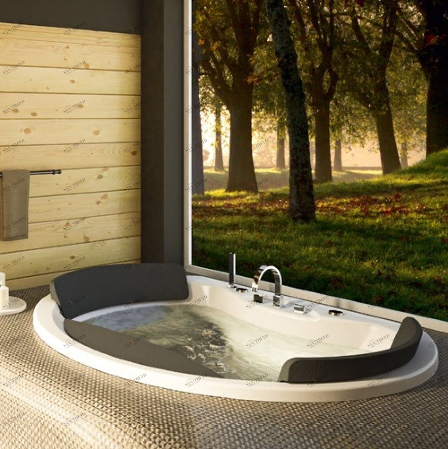 Ванна встроенная Jodie Round 180 см Karolitalia JODIEROUND