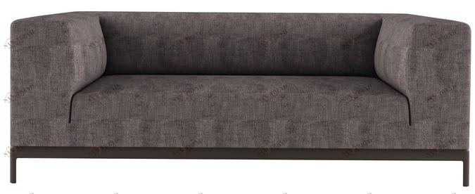 Alias 2-местный тканевый диван Aluzen soft P32