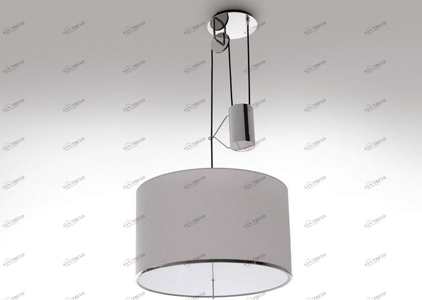 Maxalto Подвесной светильник с тканевым абажуром Leukon sun-id-1388235