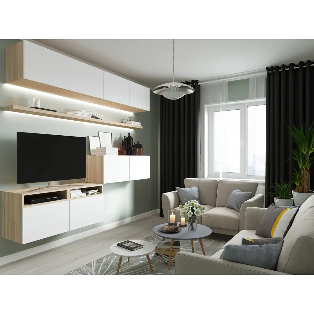 Плинтус потолочный полистирол Inspire С14/70 белый 70х70х2000 мм 18178641 STLM-2211298  - Вид №6