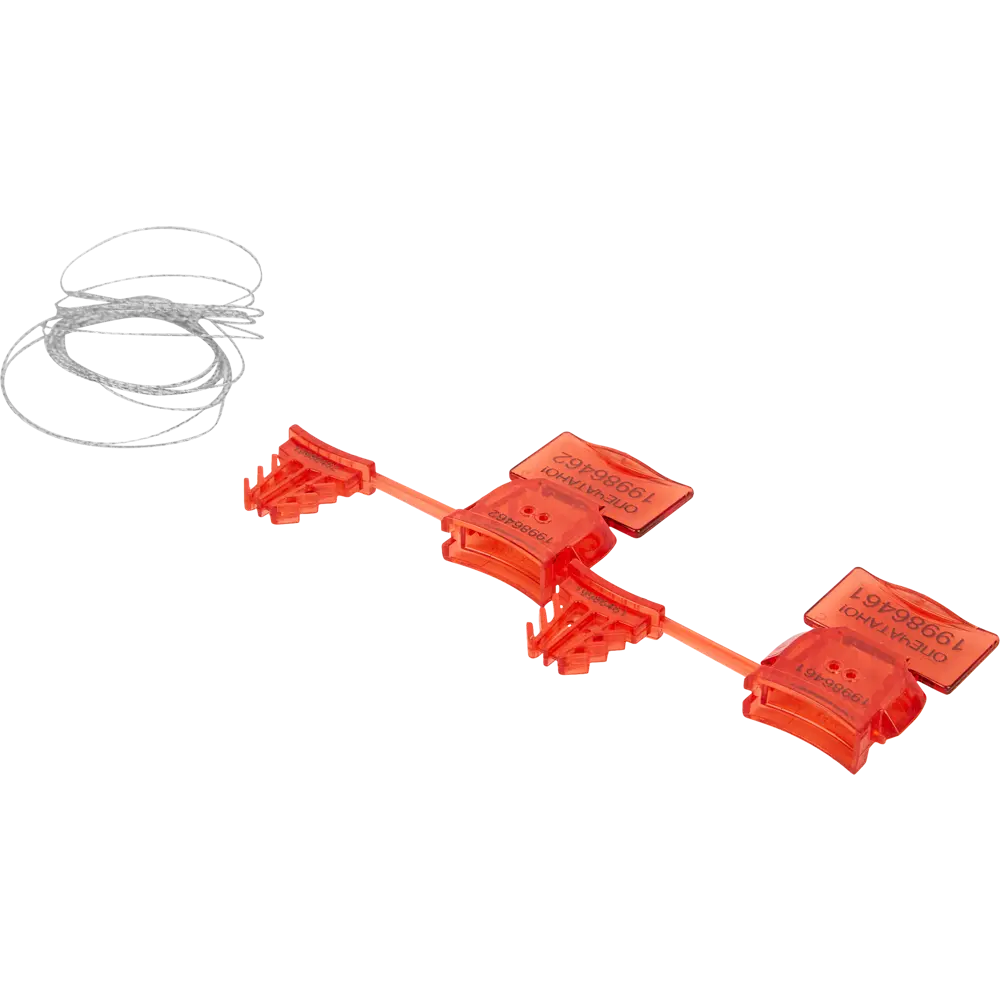 84306862 Комплект трос и пломба Европартнер с пластиковой защелкой 10 шт. STLM-1004816 
