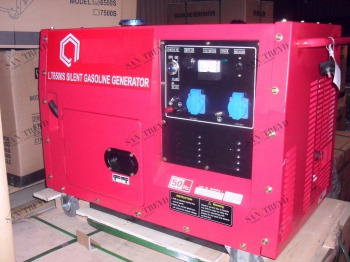 Генератор бензиновый Амперос LT6500CLE в кожухе с АВР sun-id-1034508