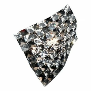 Бра настенное серебристое Saten 160785 SCHULLER  00-3882788 Серебро