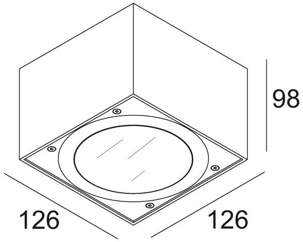 Delta Light Светодиодный уличный настенный светильник Vision out sun-id-1443107 - Вид №6
