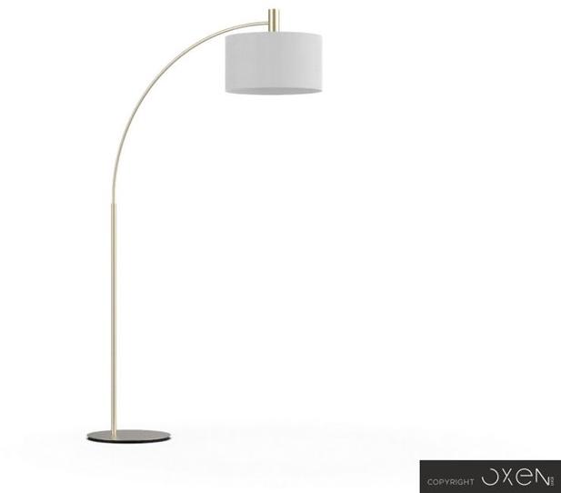 NEXO LUCE Светодиодный торшер из стали Oxen floor lamp 6634e0 - Вид №2