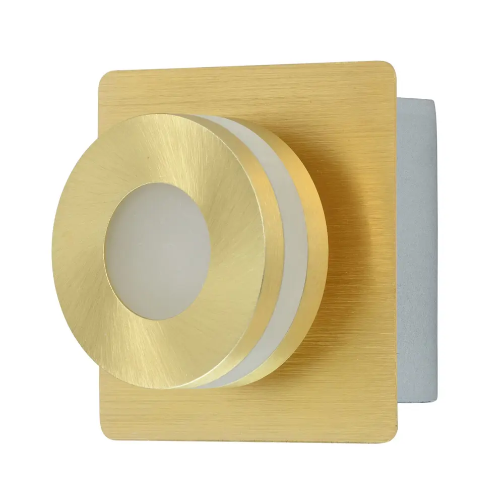 Спот светодиодный Пунктум 1х5 Вт 220 В IP44 цвет золото 82034818 STLM-2188577 MW-Light 