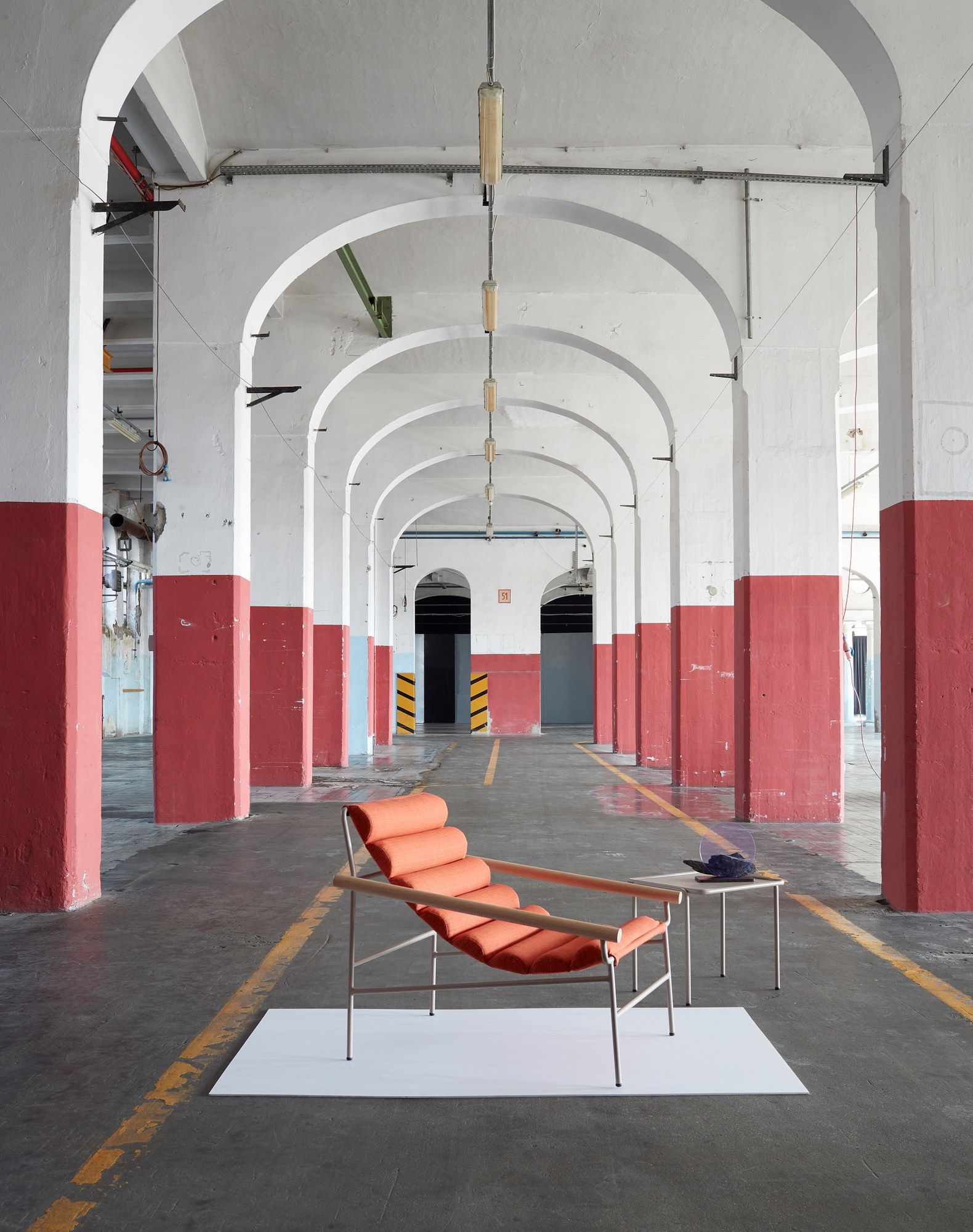 Окрашенный металлический прямоугольный садовый столик S-CAB Dress_Code ARCH-00037401 - Вид №15