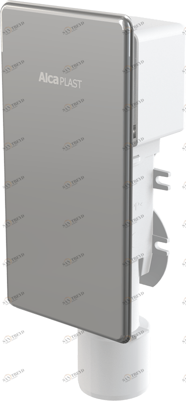 Сифон для сбора конденсата под штукатурку DN40 и DN50, нержавеющая сталь ALCAPLAST AKS4