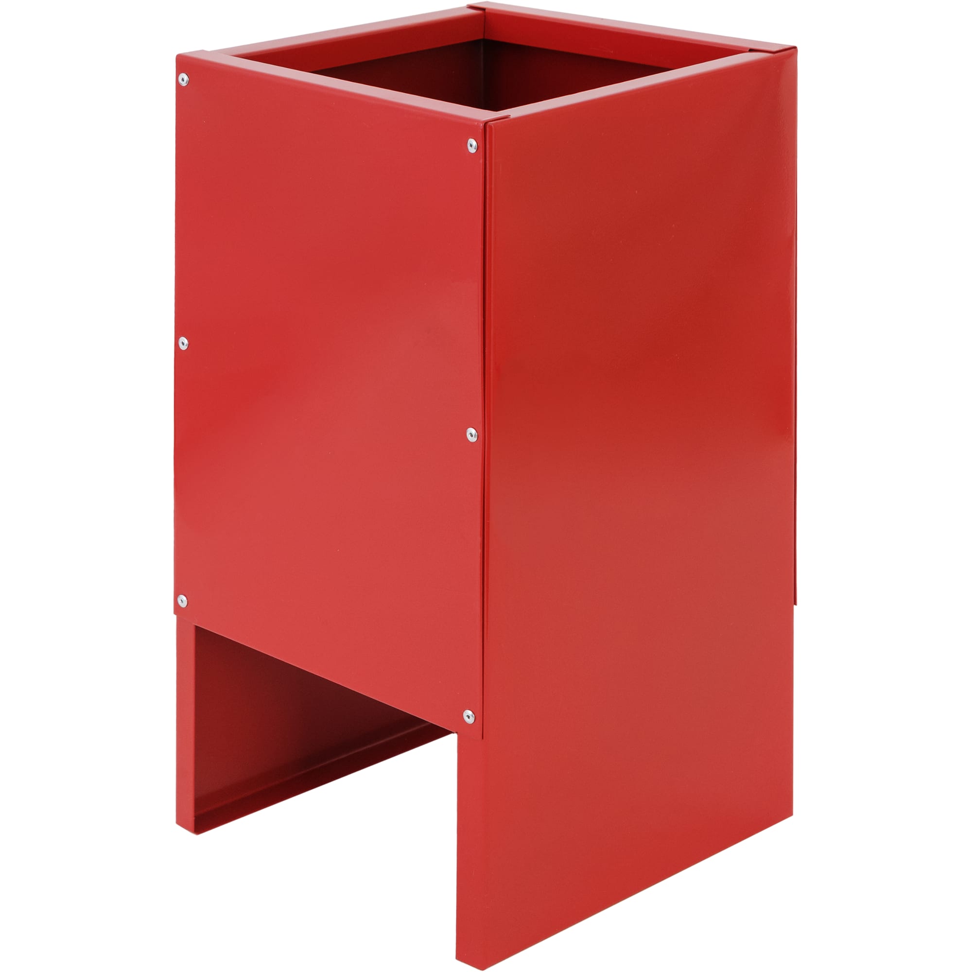 85045102 Подставка напольная для хранения П-15 195x195x380 см металл, цвет красный Santreyd 