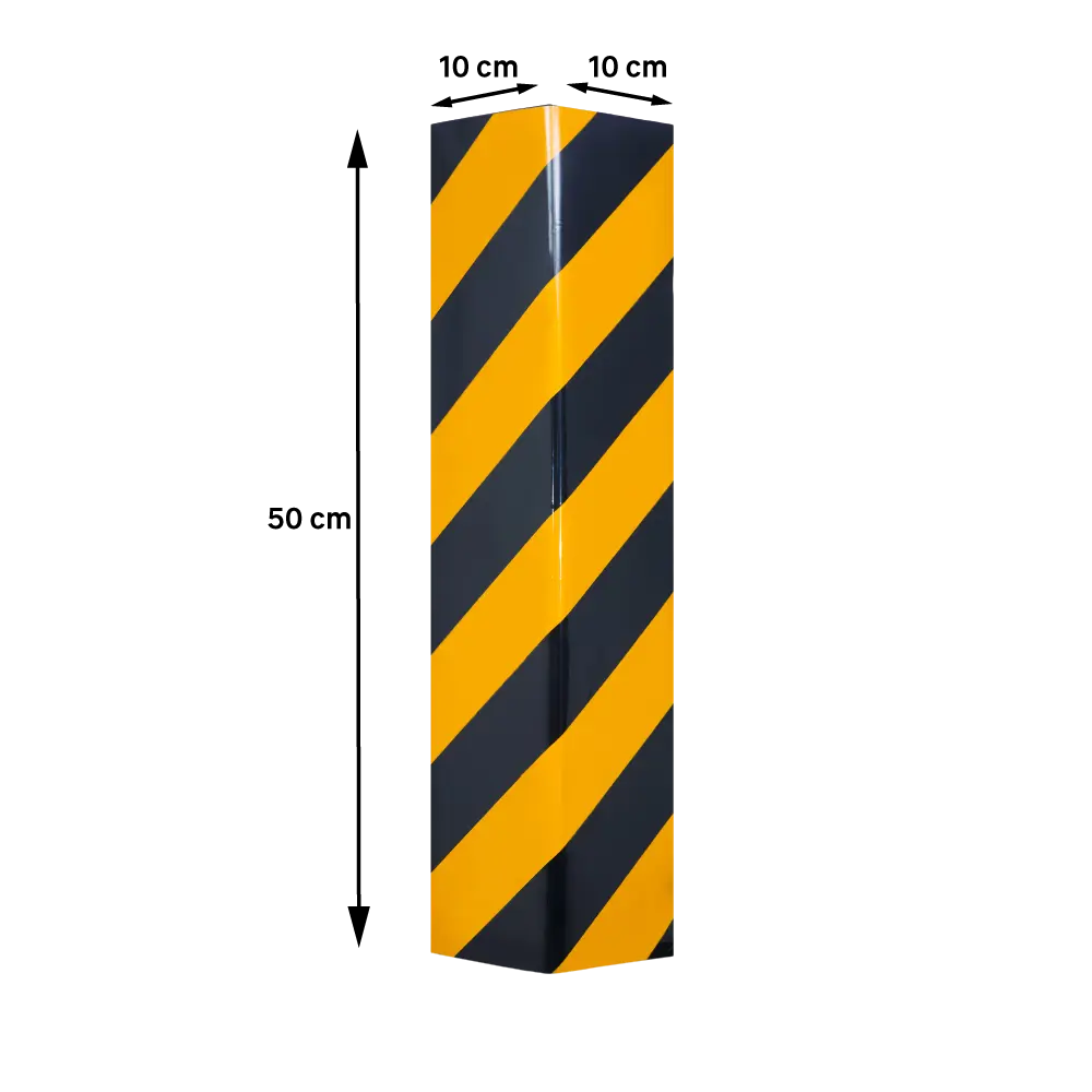 Демпфер угловой Standers 50x20 см, пластик, цвет чёрный 82190160 STLM-2028108 Santreyd  - Вид №8