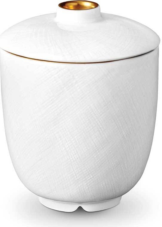 10571407 L’Objet Сахарница 170мл "Династия "Хань" (золотой декор) Фарфор 