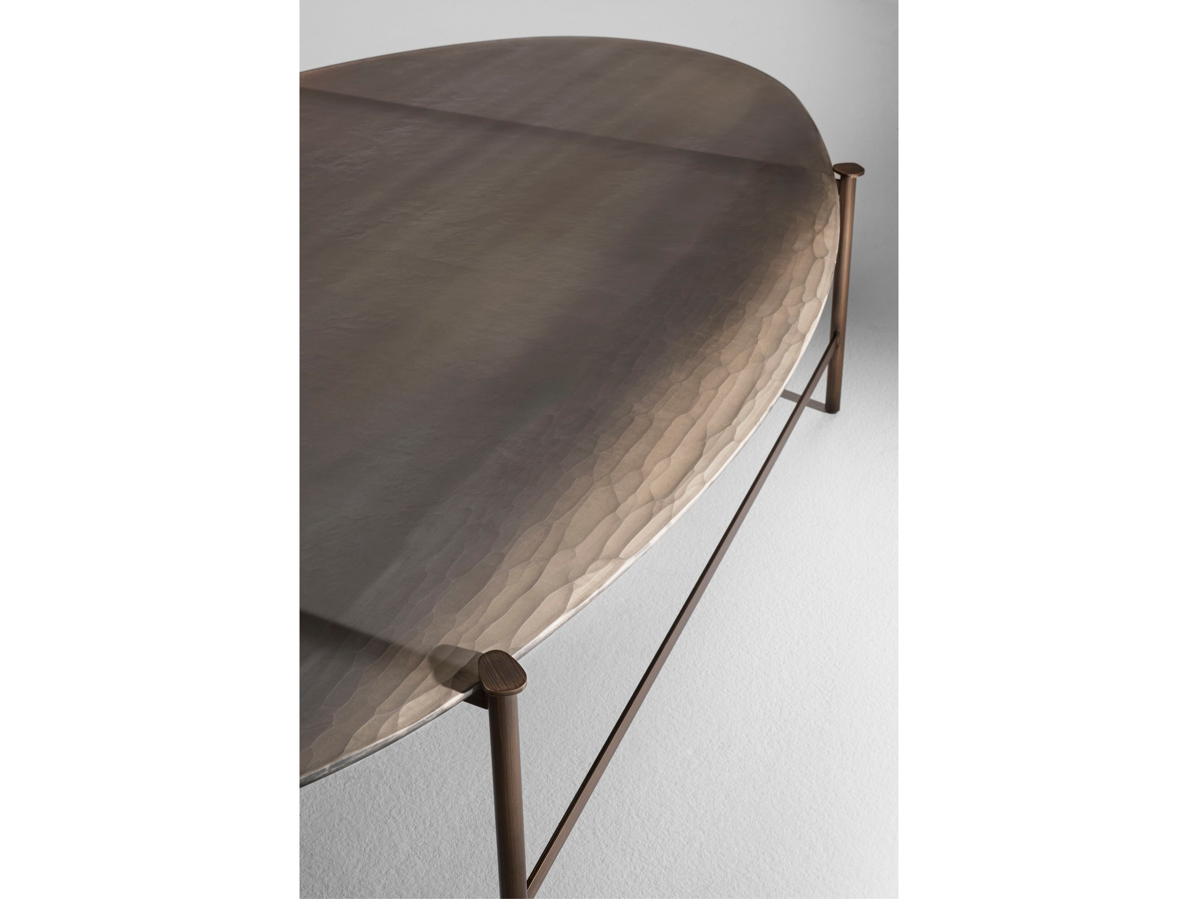 Стеклянный овальный журнальный столик ARTE VENEZIANA Langhe ARCH-00150671 - Вид №2