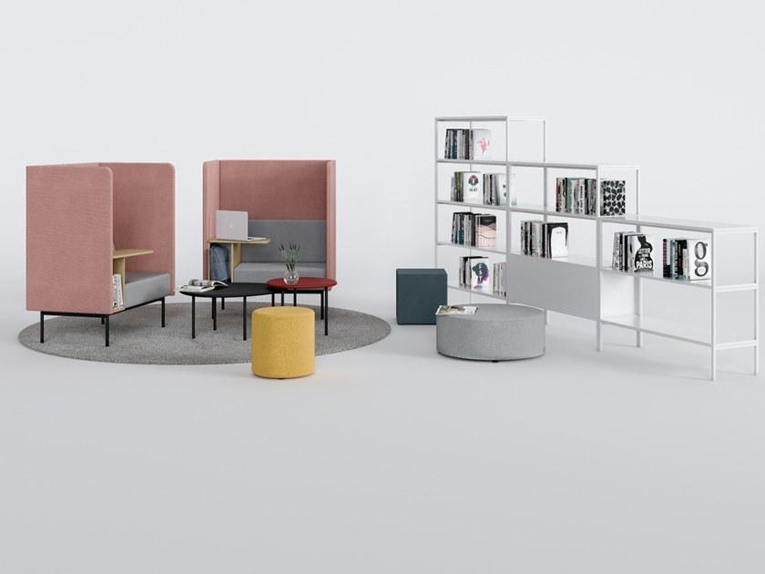 Grado Design Пуф из квадратной ткани с обивкой Geometry pouf Geo-ch-pf -02 - Вид №1