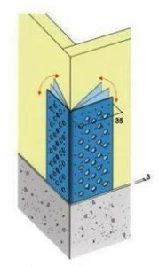 EDILFERRO TRAVEST Кромка для гипсокартона
