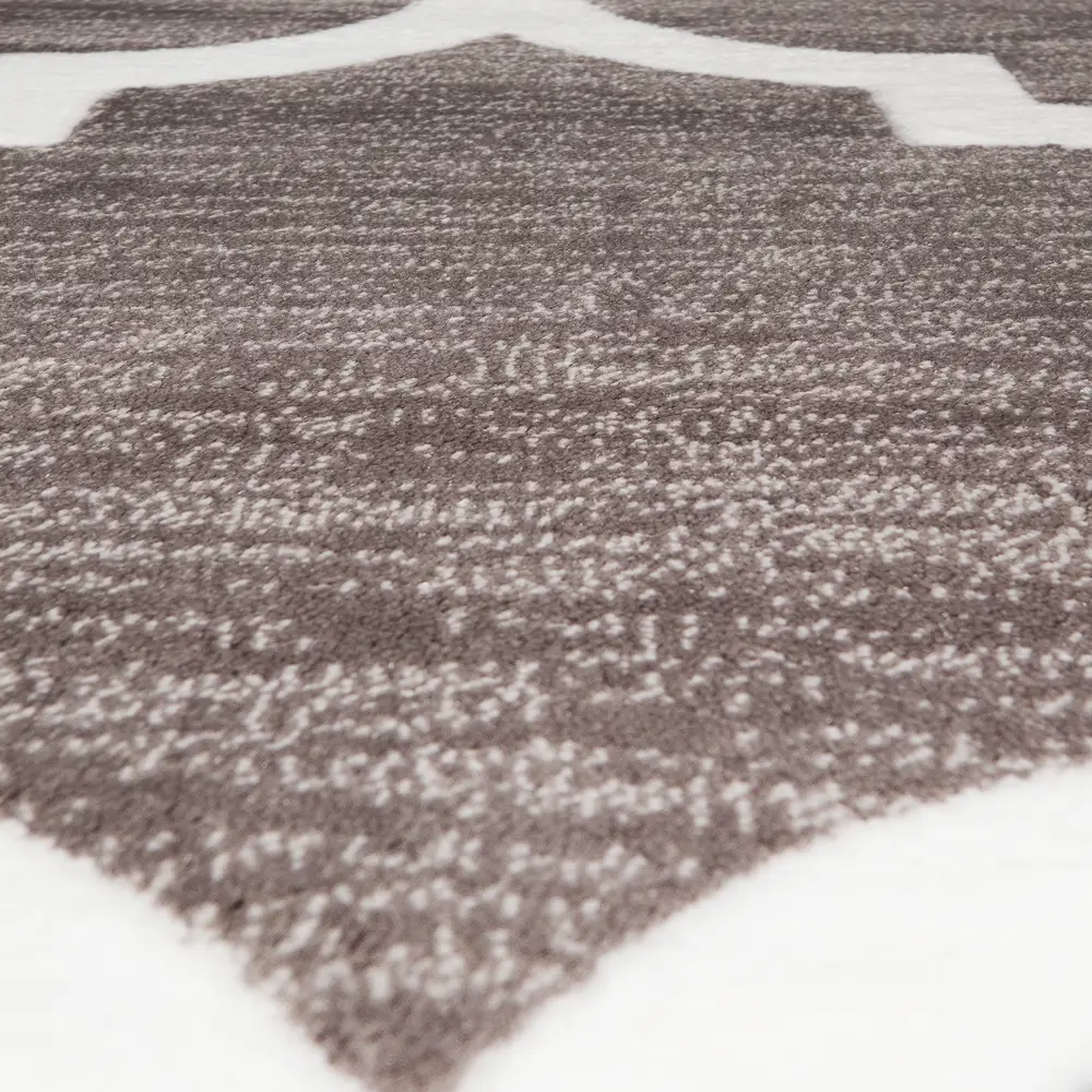 Ковер полипропилен Mega Carving 200x300 см цвет светло-серый MERINOS STLM-2200075 - Вид №3