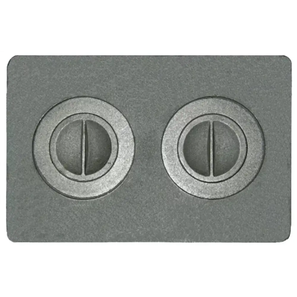 Плита для печи П2-7с двумя отверстиями для конфорок PROFIKAMIN STLM-2129998