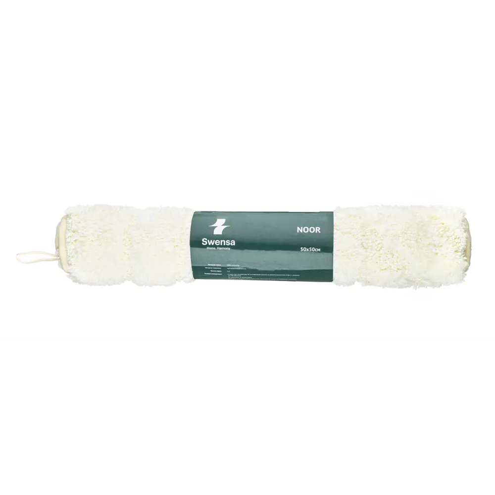 Коврик для ванной SWENSA Noor — уют и безопасность 50×50 см 89379330 STLM-1509887 - Вид №2